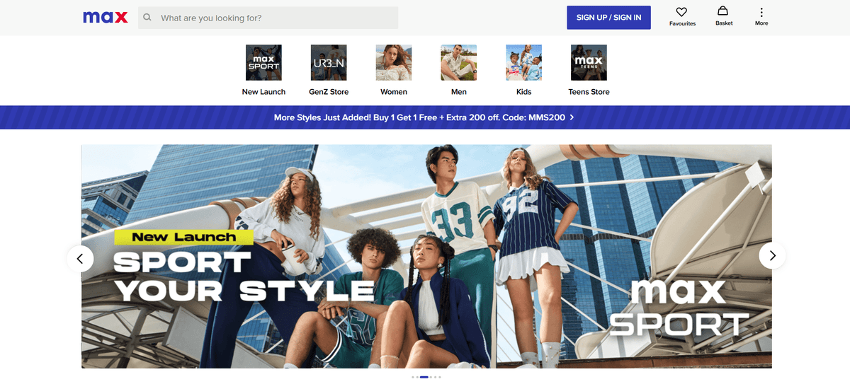 Fasion Website preview